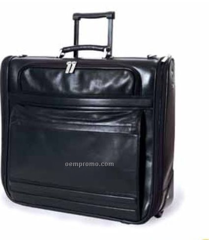 Business Class Rolling Garment Bag - Tuscan Leather