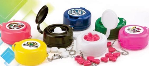 Flip Top Candy Container