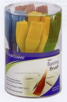 Mini Basting Brush Counter Display Unit W/ Red, Yellow, Green & Blue
