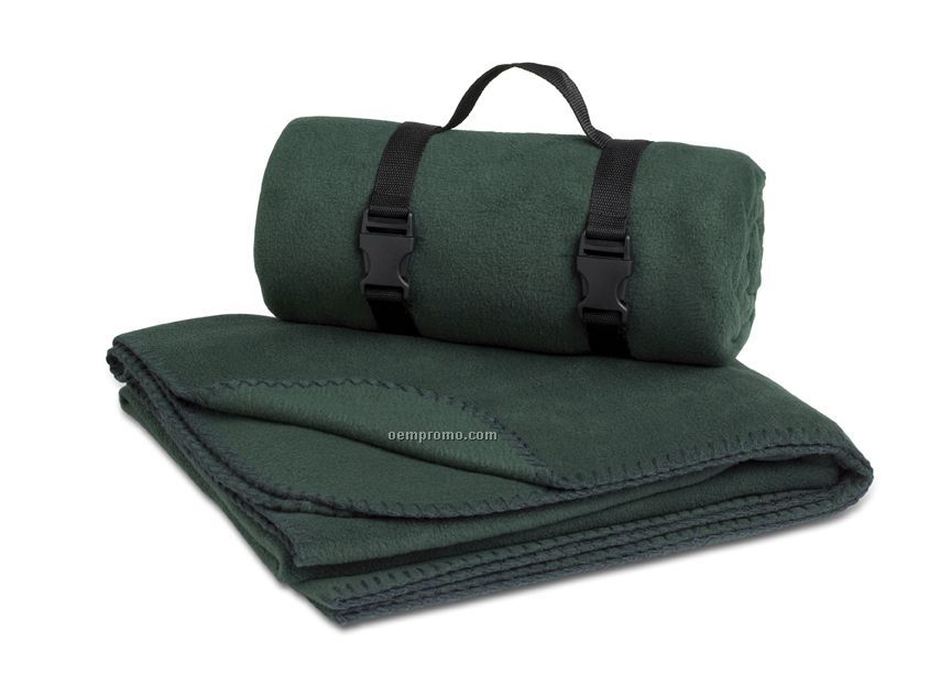 Best Value Fleece Blanket (Hunter Green)