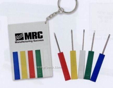 Mini Screwdriver Keychain (Factory Direct 8 To 10 Weeks)