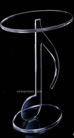 Acrylic Occasional Table - Symphony Note