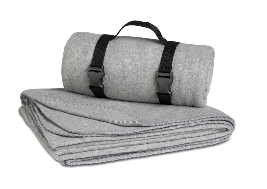 Best Value Fleece Blanket - Light Gray