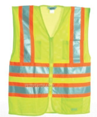 Hi Visibility Multi-color Mesh Vest (Regular) (M-4xl)