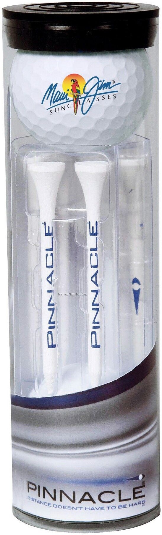 Pinnacle Gold Distance (2011) 2-ball Promo Pack Tube W/ 6 Tees