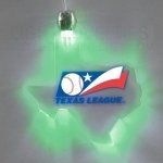 Texas Light Up Pendant Necklace W/ Green LED