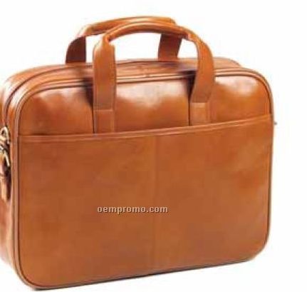 Tuscan Leather Top Handle Briefcase