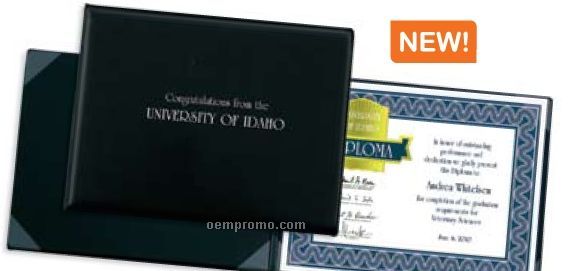 Executive Vinyl Certificate/ Diploma Folder (11 5/8"X8 7/8")