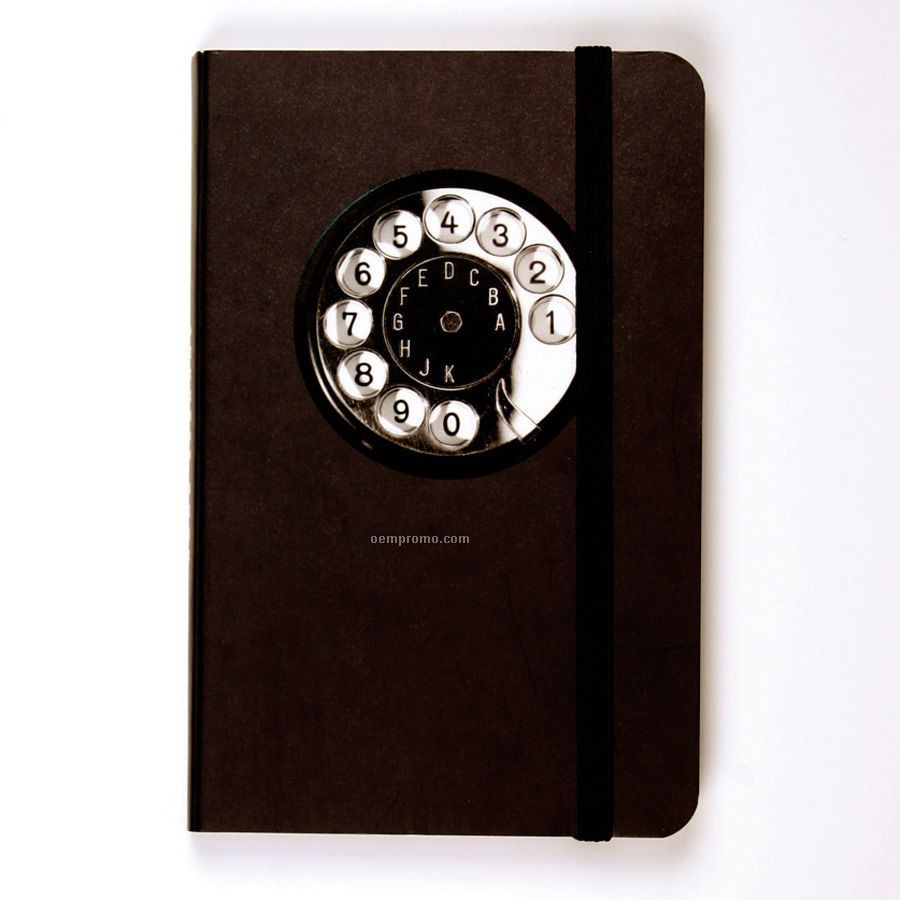 Telephone Pocket Address Book (Black)