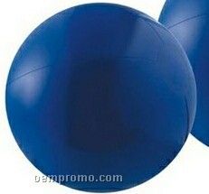 6" Inflatable Solid Blue Beach Ball