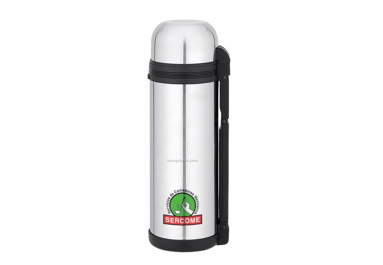 68 Oz. Stainless Steel Thermos With Handle