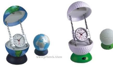 Ball Lamp With Clock
