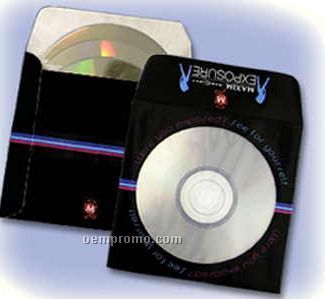 3-pocket Tyvek Multi-disc Media Window Envelope (2 Color)