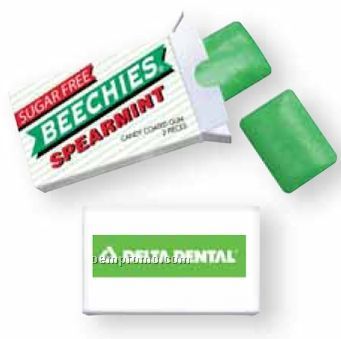 Beechies Sugar Free Spearmint Gum (20 Carton Pack Case)