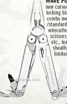 Leatherman Wave Pocket Tool With Screwdrivers & Pliers