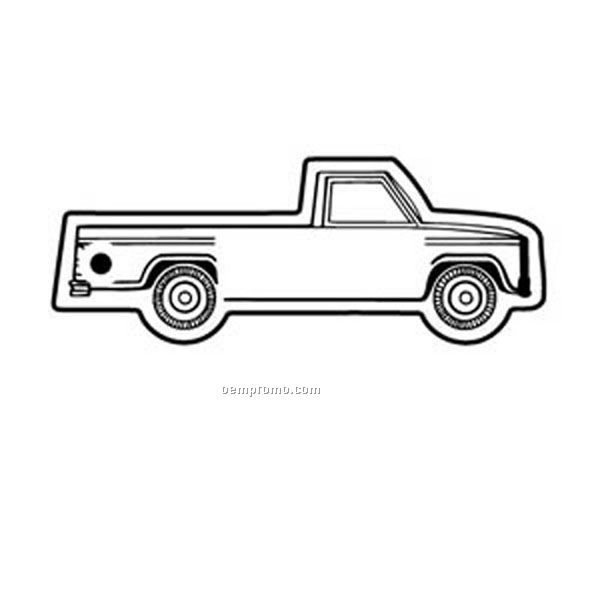 Stock Shape Collection Pickup Truck 3 Key Tag