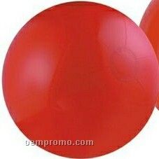 6" Inflatable Solid Red Beach Ball