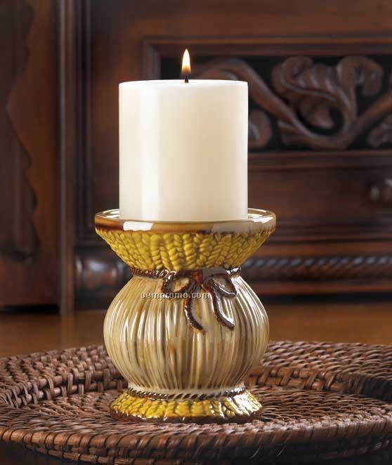 Harvest Bounty Candle Stand