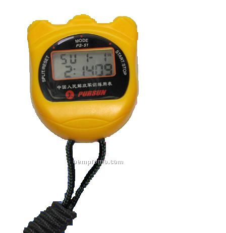 Stopwatch With Neck Cord