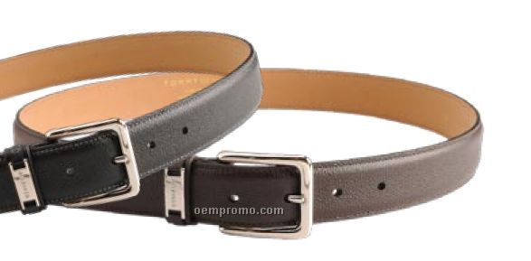 Tommy Hilfiger Pebble Grain Leather Belt ( Size 34 To 44)