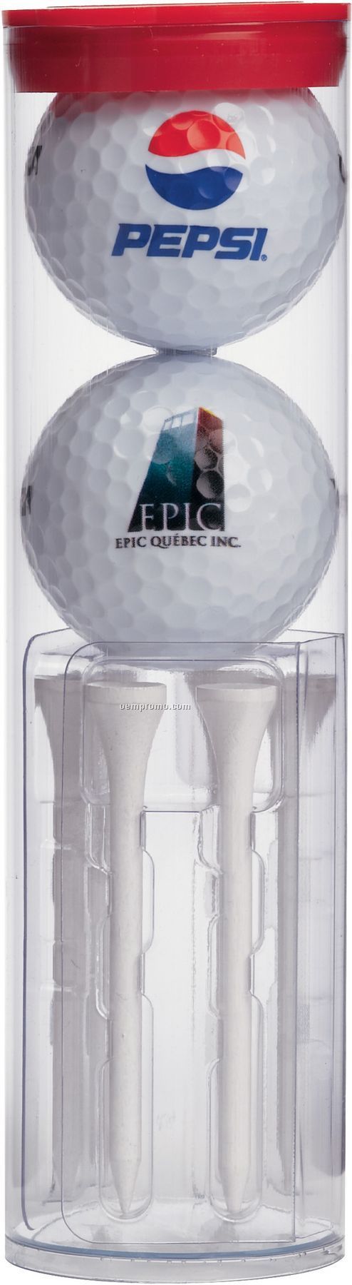 Wilson Eco-core Golf Ball (2011) - 2-ball Tube W/ 6 Tees