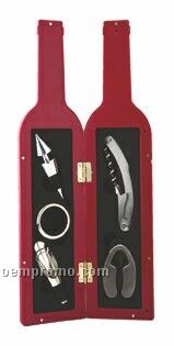Wine Bottle Accessory Set