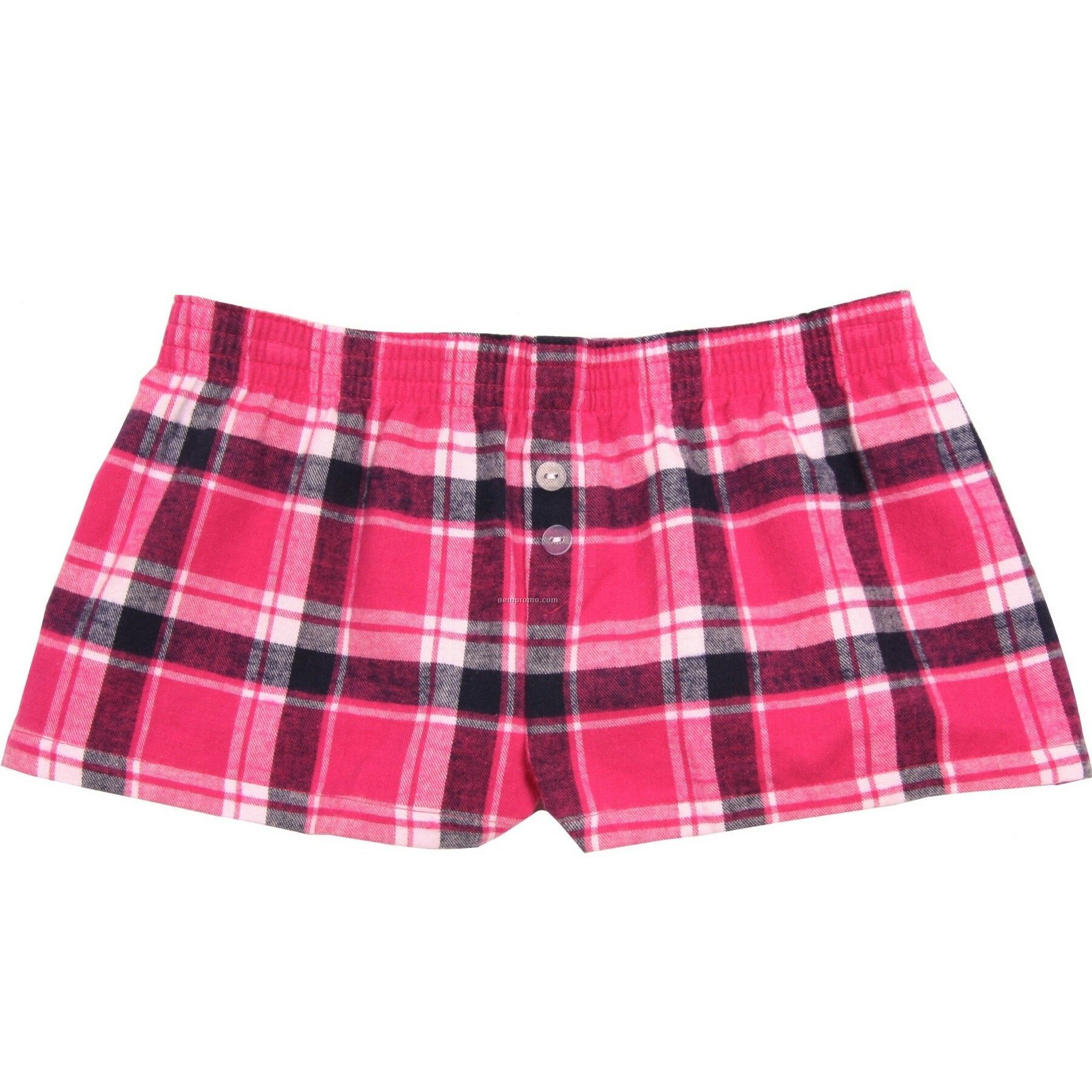 Ladies' Manhattan Flannel Bitty Boxer Short With False Fly