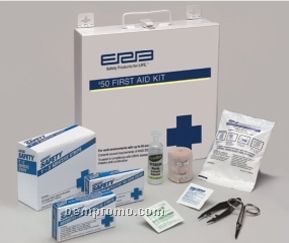Premium Ansi 50 Person Metal First Aid Kit