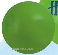 6" Inflatable Solid Green Beach Ball