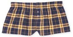 Ladies Navy Blue/Gold Bitty Boxer Shorts