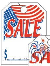 V-t Special Event Mirror Hang Tag (Flag) 8 1/2"X11 1/2"
