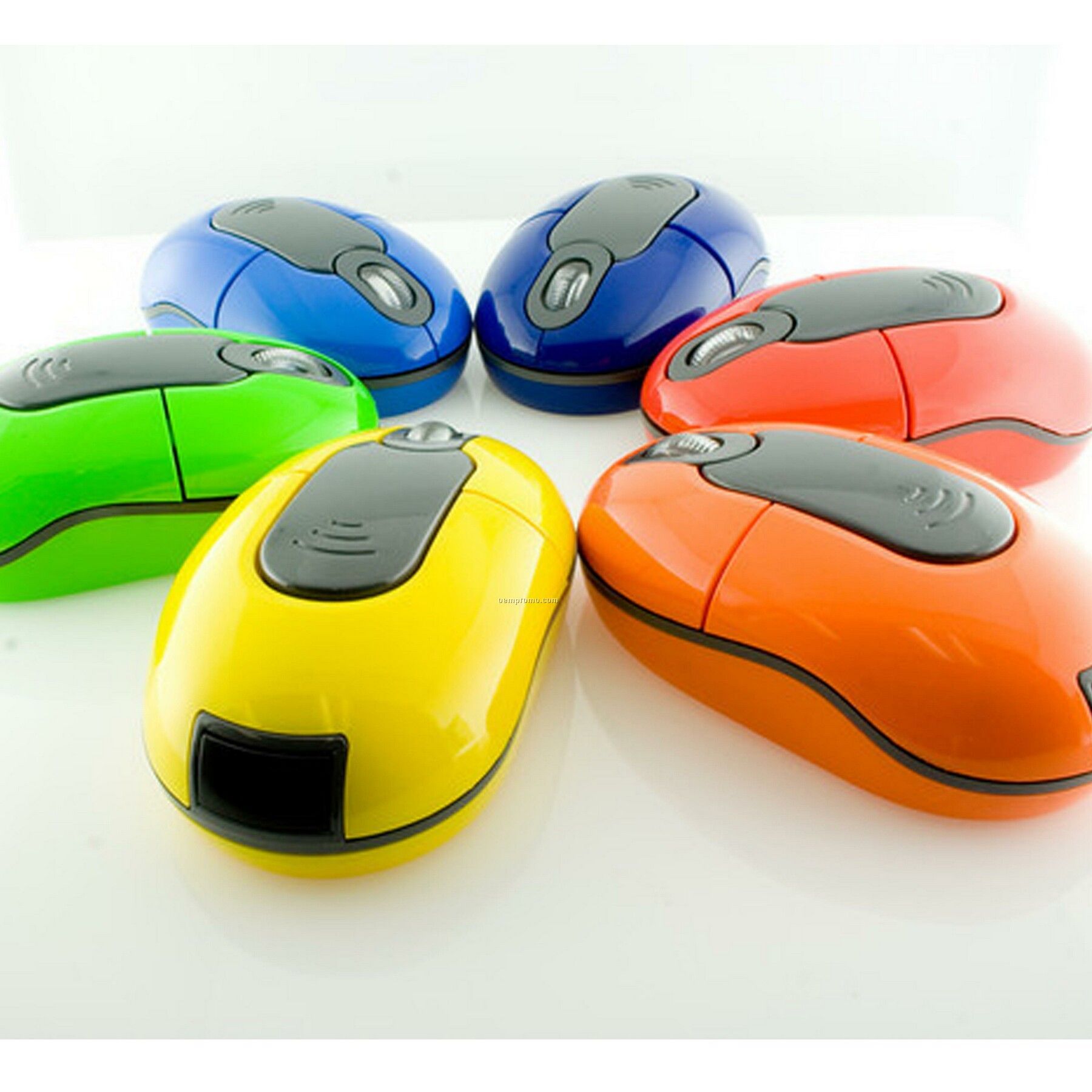 Roll USB Wireless Optical Mouse