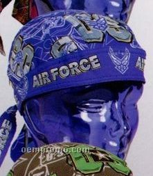 Us Air Force Cotton Do Rag With Terry Sweatband