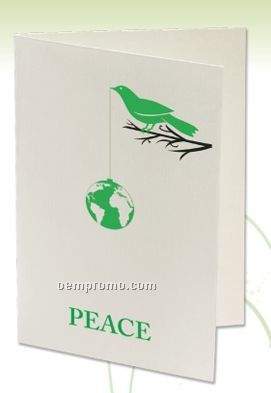 Plant A Shape Holiday Card - Peace