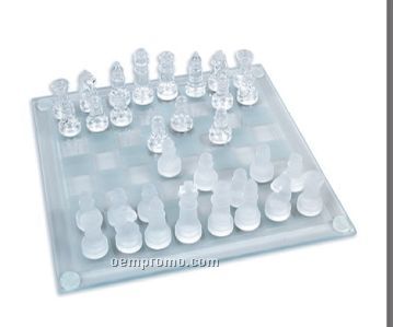 Glass Chess Set (7.5
