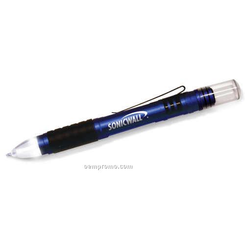Blue Light Up Diesel Pen