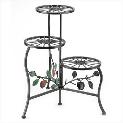 Country Apple Plant Stand