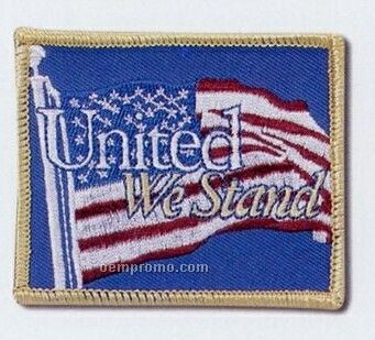 Embroidered Patches With 75% Coverage (3 1/2")