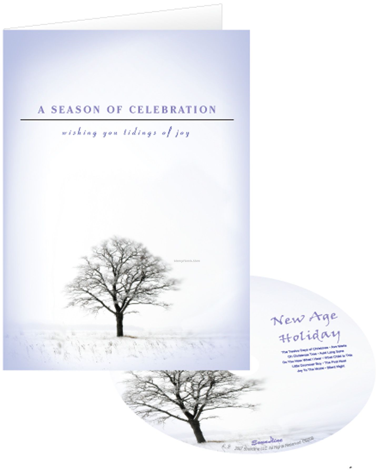 Season Of Celebration Holiday Greeting Card With Matching CD