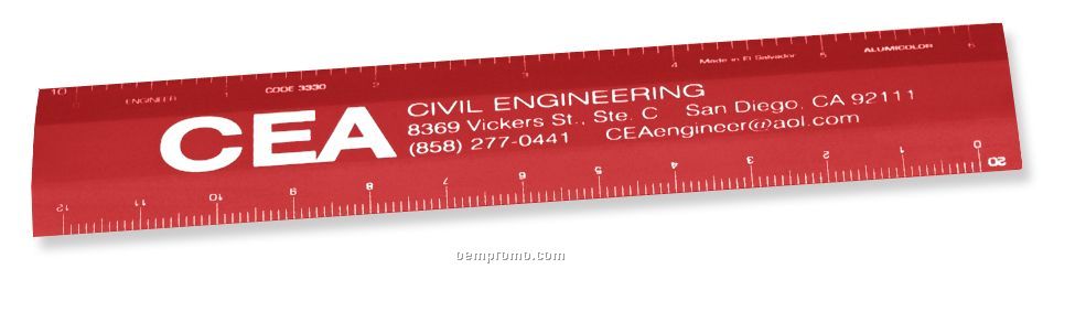 6" 4 Bevel Engineer Scale