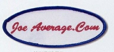Embroidered Patches With 50% Coverage (4
