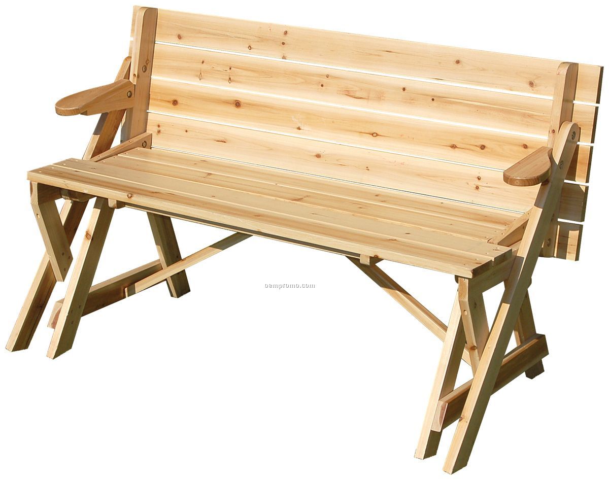 Folding Picnic Table Bench