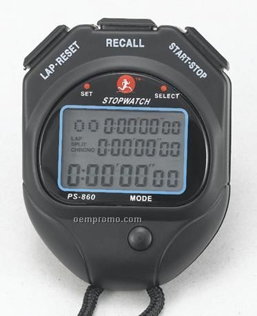 Racing Stopwatch With Neck Cord