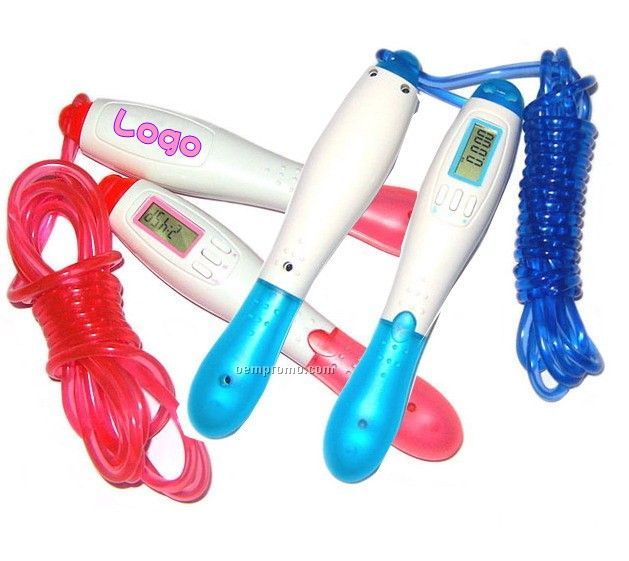 Skipping Rope With Pedometer