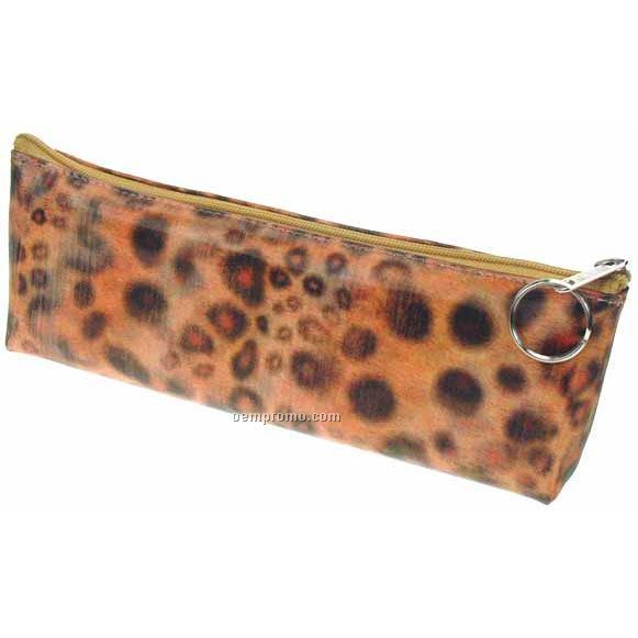 3d Lenticular Pencil Case Sobre (Leopard Spots)