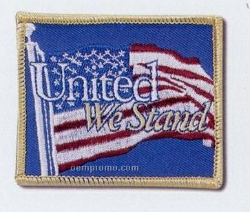Embroidered Patches With 75% Coverage (4")