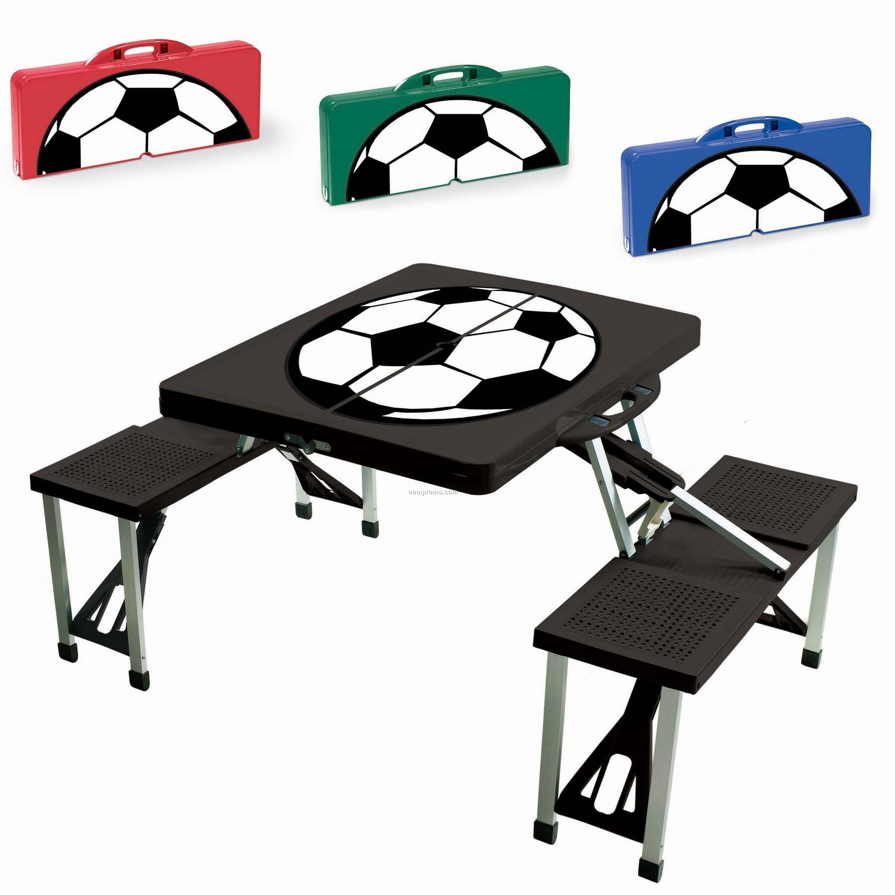 Folding Picnic Table W/ Four Seats (Sports Theme)