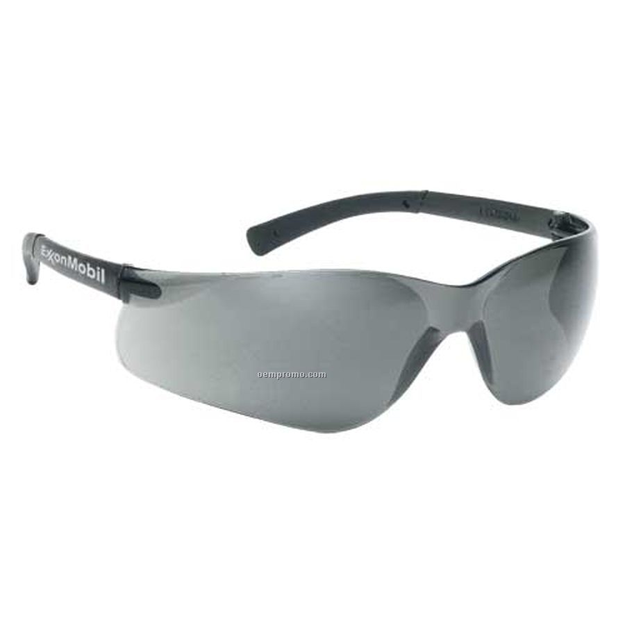 Lightweight Wrap-around Safety Eyeglasses (Gray Anti Fog Lens/Gray Frame)