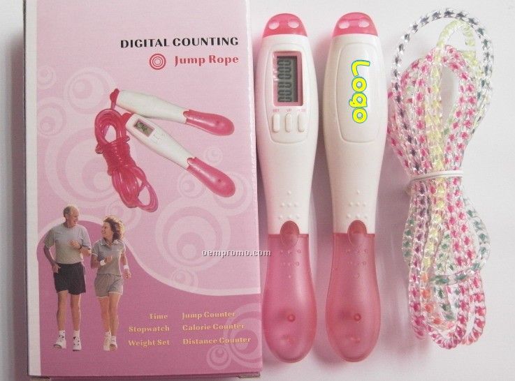 Skipping Rope With Pedometer
