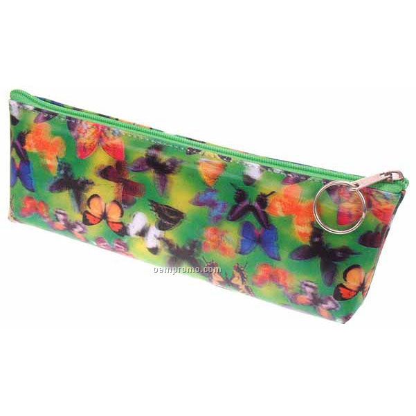 3d Lenticular Pencil Case Sobre (Butterflies)